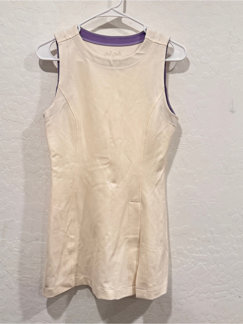 Bad Birdie Cream Golf Tennis Dress Small Preppy Country Club Activewear